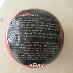 1/3/5/10PC 1.3KG AFO Fire Extinguisher Ball Easy Throw Stop Fire Loss Safety New