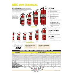 10-A120-BC 20 lbs. ABC Dry Chemical Fire Extinguisher