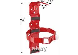 10 Fire Extinguisher Bracket 5 lb. Standard Vehicle Mount Red
