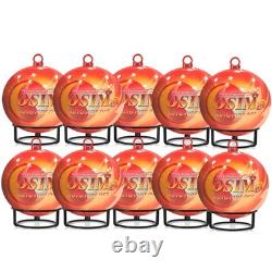 10 PACK Portable Automatic Fire Ball Extinguisher with Bracket and Hook Mount