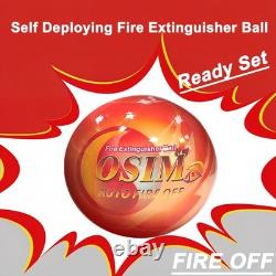10 PACK Portable Automatic Fire Ball Extinguisher with Bracket and Hook Mount