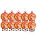 10-Pack Automatic Self-Exciting Fire Extinguisher Ball with Hook and Mount