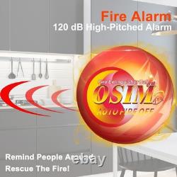 10-Pack Automatic Self-Exciting Fire Extinguisher Ball with Hook and Mount