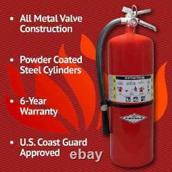 10-a120-bc 20 Lbs. Abc Dry Chemical Fire Extinguisher A B C Amerex Class