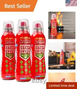10-in-1 Fire Extinguisher Lightweight, Safe for Lithium-Ion & Electrical Fires