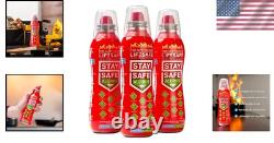 10-in-1 Fire Extinguisher Lightweight, Safe for Lithium-Ion & Electrical Fires