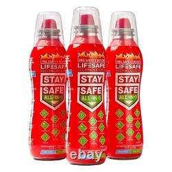 10-in-1 Fire Extinguisher Lightweight, Safe for Lithium-Ion & Electrical Fires