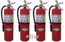 10lb ABC Dry Chemical Class ABC Fire Extinguisher (4) TAGGED