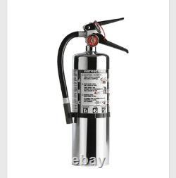 10lb CHROME ABC Fire Extinguisher Mfg 2026 Current Inspection NEW UNIT