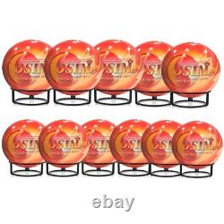 11 PCS Automatic Fire Ball Extinguisher With Bracket for ABCEF Type Fire