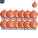 12 PACK Portable Automatic Fire Ball Extinguisher with Bracket and Hook Mount US