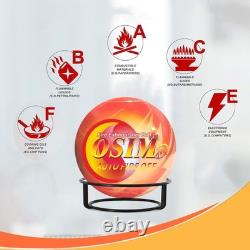 12-Pack Automatic Self-Exciting Fire Extinguisher Ball with Hook and Mount
