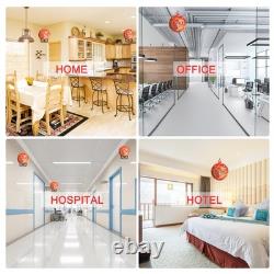 12-Pack Automatic Self-Exciting Fire Extinguisher Ball with Hook and Mount