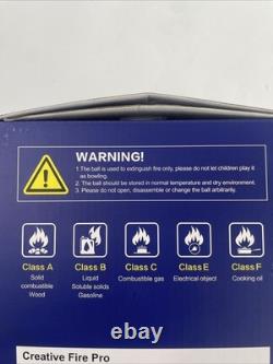 12 Pc Self Deploying Fire Extinguisher Ball 5 Class Residential/Commercial/ Auto