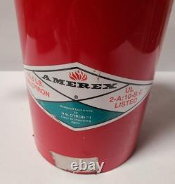 15.5 LB. Halotron Fire Extinguisher Amerex Model 388 Made in USA