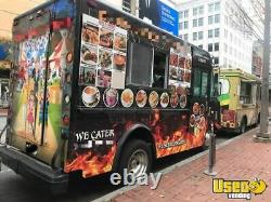 18.5' Diesel GMC Step Van Kitchen Food Truck with Pro Fire Suppression System fo
