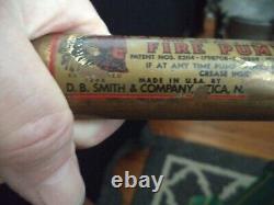 1963 Smith Indian Fire Pump tank wand backpack fire extinguisher Utica New York