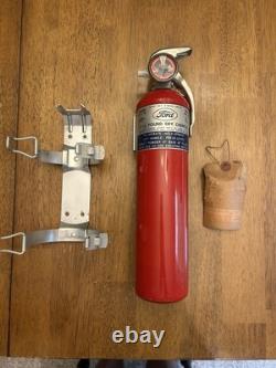 1972 Ford Fire Extinguisher Original Accessory Never Used Beautiful Condition