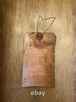 1972 Ford Fire Extinguisher Original Accessory Never Used Beautiful Condition