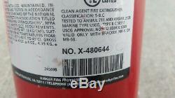 1x HALOTRON BADGER 5HB-2 Fire Extinguisher, 5BC, Halotron, 5 lb