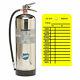 2.5 Gallon Water Press. Fire Extinguisher WithWall Hook, Sign, Inspection Tag