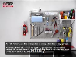 2.5 Lb. ABC Fire Extinguisher Chrome Refillable Car, Jeep, Truck, Off-Road
