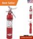 2.5 lb Multi-Purpose ABC Fire Extinguisher Wall Bracket Included for Safety