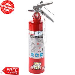 2.5 lbs. Fire Extinguisher ABC Dry Chemical Rechargeable DOT Vehicle Bracket UL