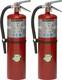2-NEW BUCKEYE 10 lb. CERT ABC FIRE EXTINGUISHER With2024 Cert/Bracket/sign