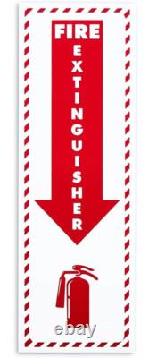 2-NEW BUCKEYE 10 lb. CERT ABC FIRE EXTINGUISHER With2024 Cert/Bracket/sign