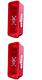 (2-PACK) NEW 10lb FIRE EXTINGUISHER CABINET WITH PLEXI GLASS, LOCK & HAMMER