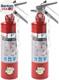 2 Pack 13315 ABC Multipurpose Dry Chemical Hand Held Fire Extinguisher with Alu