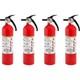 2 Pack Aluminum Multi Purpose Fire Extinguisher for Home Office, Dorm