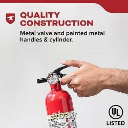2 Pack Aluminum Multi Purpose Fire Extinguisher for Home Office, Dorm