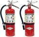 2 Pack Amerex B402 5 lbs Dry Chemical Class A B C Fire Extinguisher withWall Mount