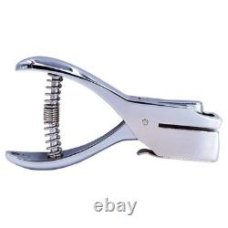 (2 Pack) Fire Extinguisher Inspection Tag Extra Heavy Duty Hole Punch, Silver