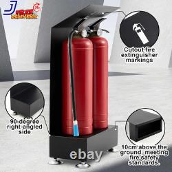 2 Pack Fire Extinguisher Stand Floor Holder for Garage Office Warehouse Heavy Du