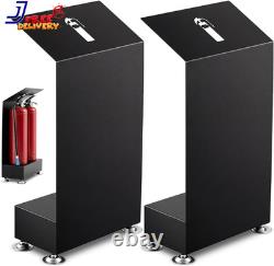 2 Pack Fire Extinguisher Stand Floor Holder for Garage Office Warehouse Heavy Du