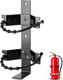 2 Pcs Fire Extinguisher Mount Bracket Adjustable, Supports up to 2.5 and 5Lb, He