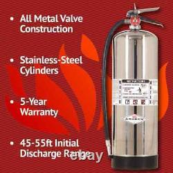 2-a 2.5 Gal. Water Fire Extinguisher Amerex A Type Gallon Wall