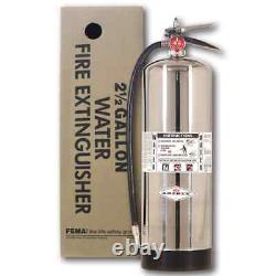 2-a 2.5 Gal. Water Fire Extinguisher Amerex A Type Gallon Wall