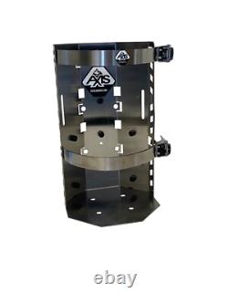 20 LB Dry Fire Extinguisher Stainless Steel Marine Mount Bracket 7 Diameter