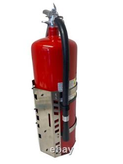 20 LB Dry Fire Extinguisher Stainless Steel Marine Mount Bracket 7 Diameter