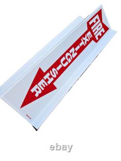 20 Pack Fire Extinguisher Arrow Sign 4x 12 Rigid Plastic Angle 3D 20 Pack