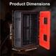 20 lb Fire Extinguisher Cabinet Indoor Outdoor Weatherproof Heavy Duty Holder