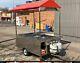 2010 4' x 6' Stainless Steel Food Vending Cart / Used Street Food Cart for Sale