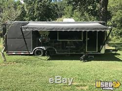 2013 8' x 26' Custom-Built Colonial BBQ Concession Trailer with Porch for Sale