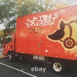 2013 Isuzu Box Truck Food Truck with 2017 Kitchen Install for Sale in Texas, Low