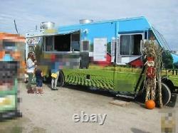 2015 Custom-Built Diesel Step Van Kitchen Food Truck with Corn Roaster for Sale