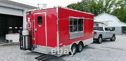 2017 Freedom 8.5' x 16' Mobile Kitchen Food Concession Trailer for Sale in Delaw